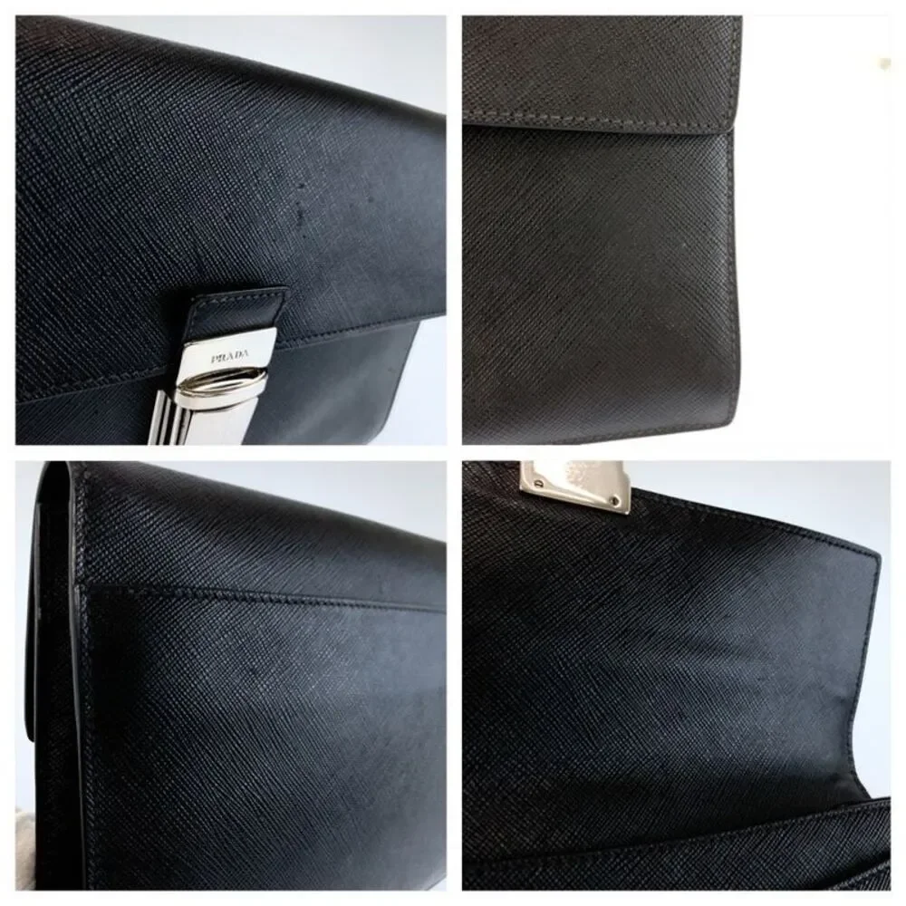Prada Saffiano Clutch Bag